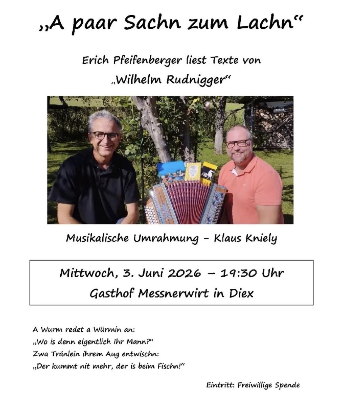 Einladung Vortrag